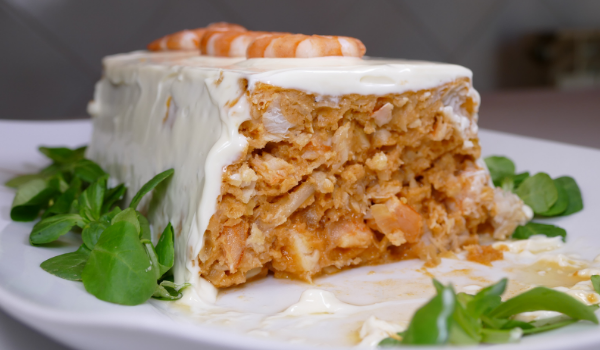 Pastel de merluza y langostinos RECETA CASERA 10 ¡No te la pierdas!